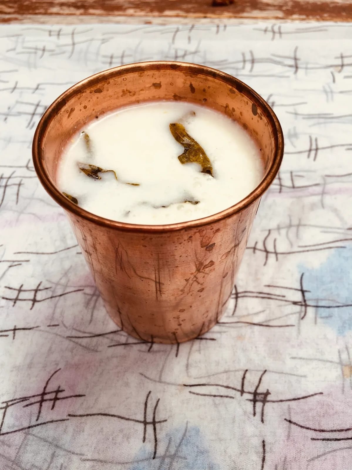 Ajwain curd lassi