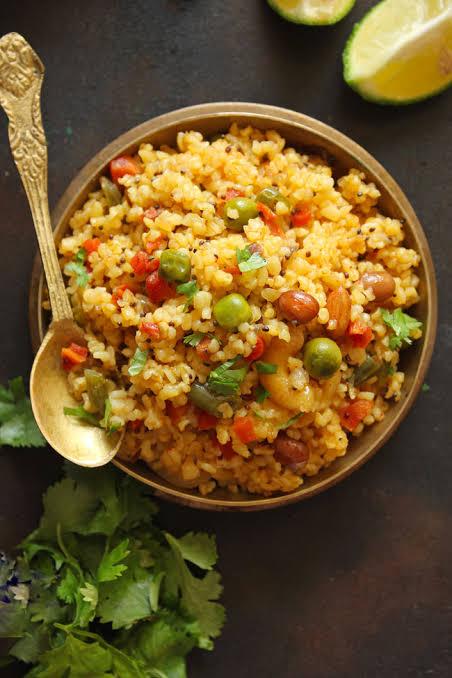 Dalia vegetable porridge