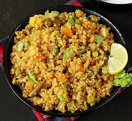Lemon mint quinoa pulao e1751085276546