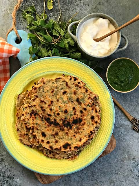 Methi missi roti