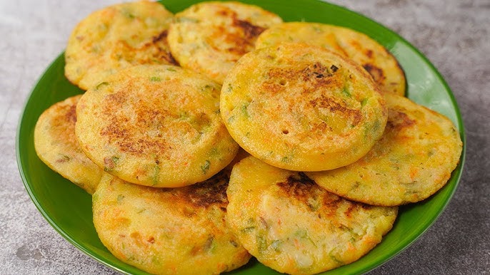 Mini Suji Veg Pancakes
