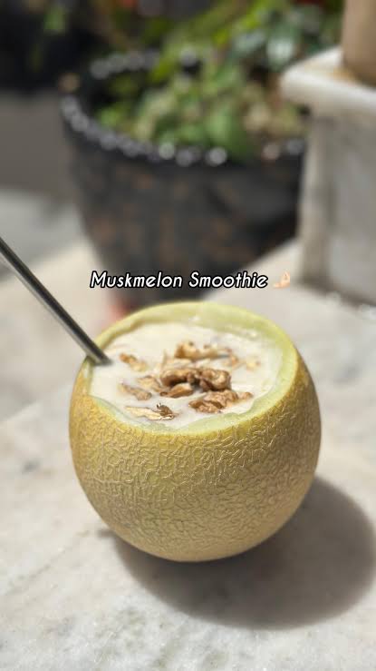 Muskmelon seed smoothie