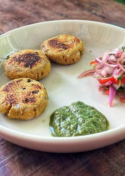 Sattu veg tikkis