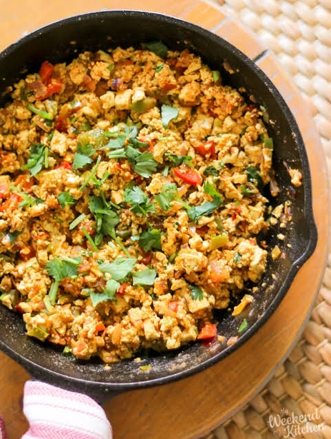Tofu bhurji